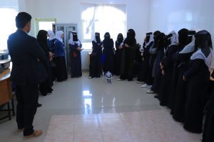 مدارس واحة اليمن الأهلية تزور الجامعة