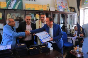الجامعة تشارك في تكريم مشرفي