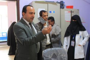زيارة ميدانية لمستشفيات فلسطين والروضة