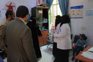 زيارة ميدانية لمستشفيات فلسطين والروضة