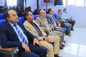 عميد شؤون الطلاب يستعرض لائحة شؤن الطلاب.