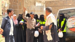 نزول ميداني لطلبة التصميم الداخلي إلى صنعاء القديمة