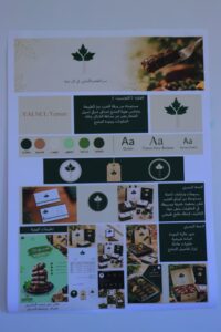 مشاريع الخط العربي والتصميم الرقمي للطلاب