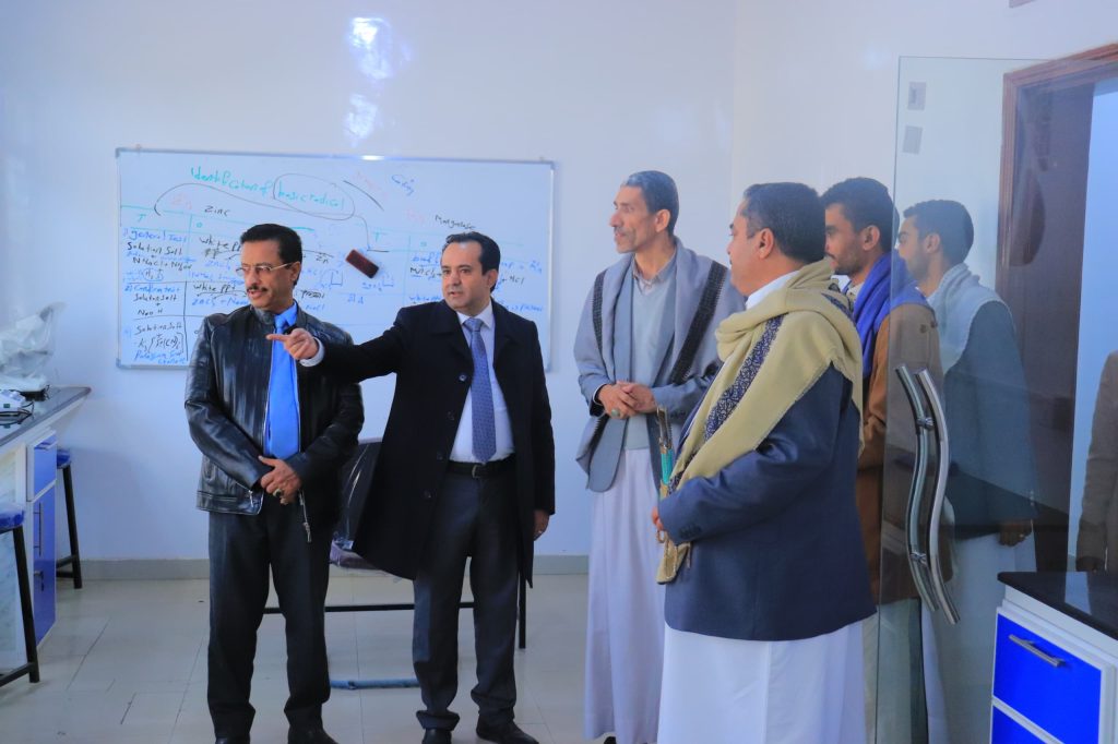 الجامعة التخصصية تستقبل زيارة كلاً من مدير مكتب التربية بامانة العاصمة ومدير مكتب التربية بمديرية بني الحارث 