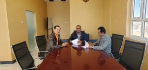 اتفاقية تعاون وشراكة مع الشركة الدوائية الحديثة والشركة العالمية لصناعة الادوية.