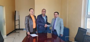 اتفاقية تعاون وشراكة مع الشركة الدوائية الحديثة والشركة العالمية لصناعة الادوية.