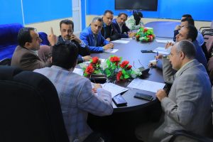 برئاسة رئيس الجامعة الأستاذ الدكتور مجاهد الجبر