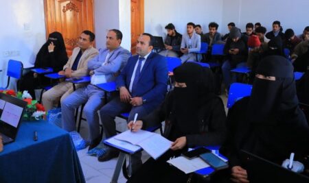 مناقشة متميزة لطلبة الأمن السيبراني