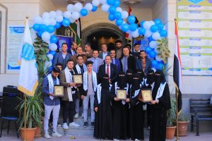 استقبال الطلبة الفائزين في المسابقة العلمية