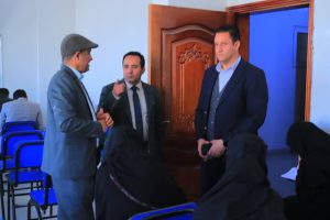 متابعة انتظام الامتحانات