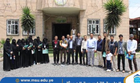 نزول ميداني لطلبة ادارة الاعمال إلى المؤسسة العامة لتنمية وإنتاج الحبوب