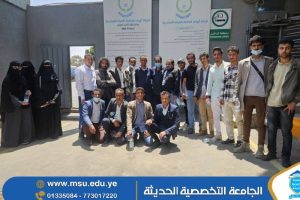 نزول ميداني لطلبة هندسة الميكاترونكس لمصنع شملان