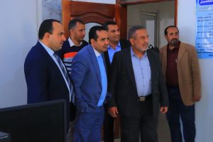 الوكيل يزور معامل وقاعات الجامعة