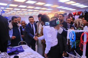 الجامعة تشارك في مسابقة ومعرض الأشغال اليدوية الثاني