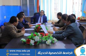  انعقاد مجلس الجامعة الثاني للعام 2025-2026