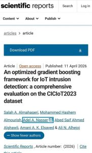 تطبيقات الذكاء الاصطناعي لتأمين شبكات انترنت الاشياء