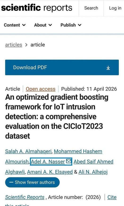 تطبيقات الذكاء الاصطناعي لتأمين شبكات انترنت الاشياء
