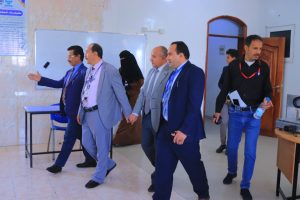 الجامعة التخصصية الحديثة تستقبل لجان المتابعة من مجلس الاعتماد الأكاديمي