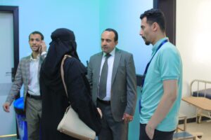 زيارة ميدانية لمستشفيات فلسطين والروضة