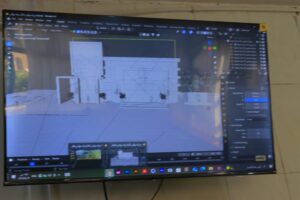 النمذجة البنائية Cinema 4D | طلاب التصميم الجرافيكي والملتيميديا بالجامعة التخصصية الحديثة | مشاريع طلاب التصميم الجرافيكي والملتيميديا 