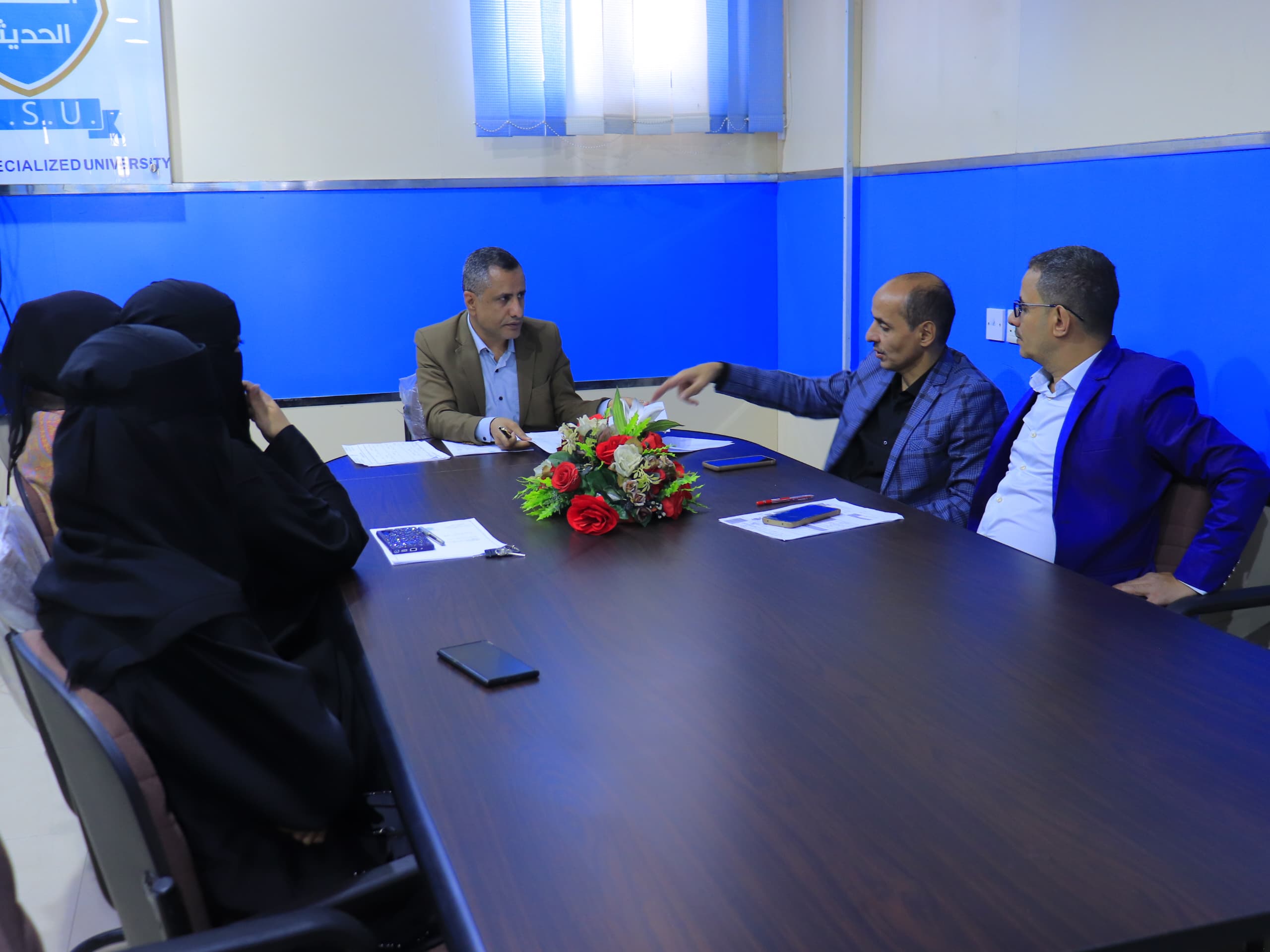 اجتماع مجلس كلية العلوم الطبية الثالث 2026-2027 | الجامعة التخصصية الحديثة