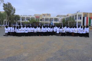 حملة التوعية بسرطان الثدي والإنفلونزا التي نفذتها الجامعة التخصصية الحديثة في مدارس صنعاء