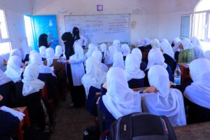 مشاركة طلبة التمريض والقبالة
